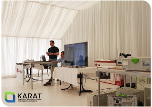 Фото 3. Презентация новой коллекции HI-MACS