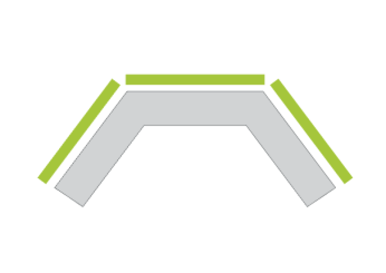 Фото 1. Подоконник радиусный от производителя «KARAT». Работаем с 2005 г. Своё оборудование. Бесплатный замер. Гарантия!