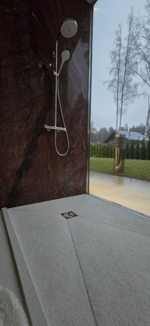 Фото 1. Облицовка искусственным камнем