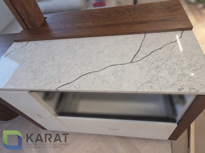 Фото 7. Большой комплект изделий из кварцевого агломерата от производителя «KARAT». Работаем с 2005 г. Своё оборудование. Бесплатный замер. Гарантия!
