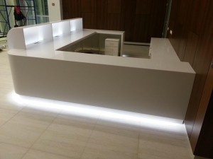 Фото 15. Оригинальная стойка регистрации