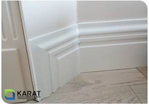 Фото 5. Плинтус из искусственного камня