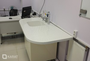 Фото 3. Столешница с подсветкой