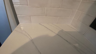 Фото 2. Столешница с мойкой из акрилового камня Grandex C-801 Arezzo от производителя «KARAT». Работаем с 2005 г. Своё оборудование. Бесплатный замер. Гарантия!