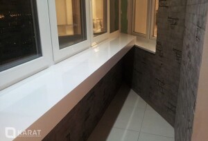 Фото 8. Подоконники из искусственного камня Фото 8. Подоконники из искусственного камня