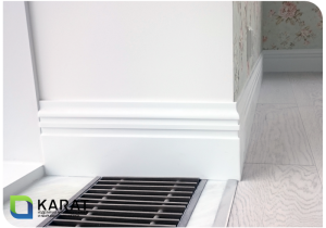 Фото 4. Плинтус из искусственного камня