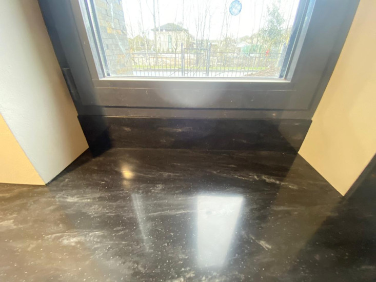 Фото 4. Столешница, остров и стеновые панели из акрилового камня Grandex M-719 A Octopus Ink от производителя «KARAT». Работаем с 2005 г. Своё оборудование. Бесплатный замер. Гарантия!