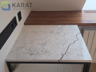 Фото 5. Большой комплект изделий из кварцевого агломерата от производителя «KARAT». Работаем с 2005 г. Своё оборудование. Бесплатный замер. Гарантия!
