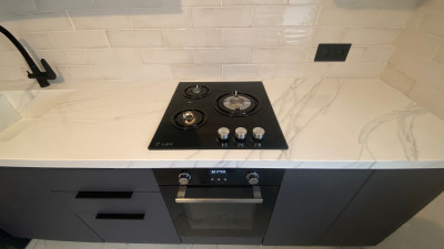 Фото 4. Столешница с мойкой из акрилового камня Grandex C-801 Arezzo от производителя «KARAT». Работаем с 2005 г. Своё оборудование. Бесплатный замер. Гарантия!