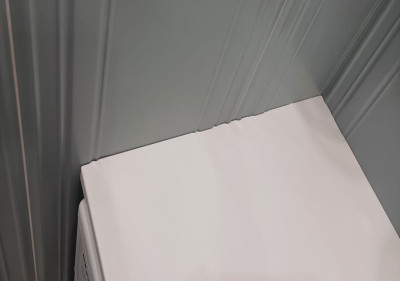 Фото 2. Столешница в санузел из акрилового камня Grandex P-104 от производителя «KARAT». Работаем с 2005 г. Своё оборудование. Бесплатный замер. Гарантия!