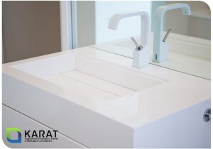 Фото 5. Мойки, раковины из искусственного камня