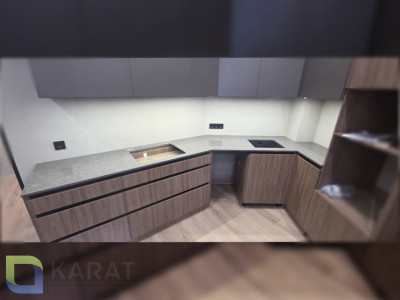 Фото 4. Кухонная столешница сложной геометрии от производителя «KARAT». Работаем с 2005 г. Своё оборудование. Бесплатный замер. Гарантия!