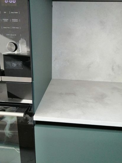 Фото 10. Столешница и стеновая панель из кварцевого агломерата Avant 8100 Мулен от производителя «KARAT». Работаем с 2005 г. Своё оборудование. Бесплатный замер. Гарантия!