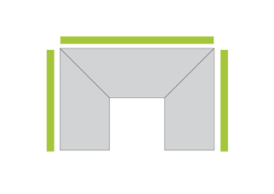 Фото 1. Подоконник п-образный от производителя «KARAT». Работаем с 2005 г. Своё оборудование. Бесплатный замер. Гарантия!